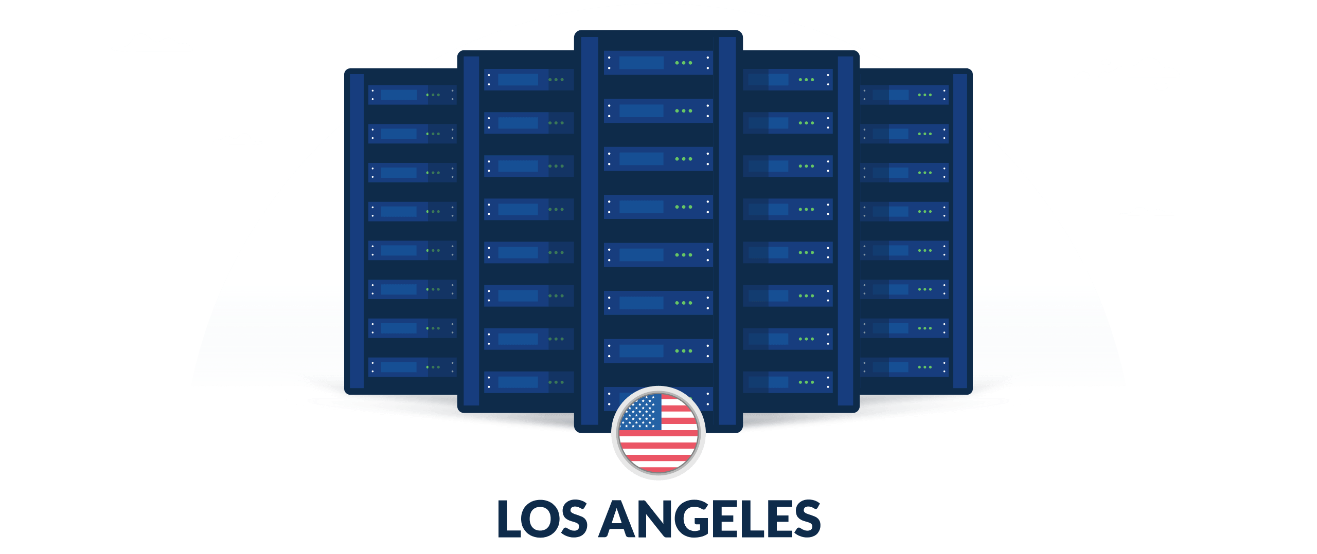 VPN-servrar i Los Angeles, USA