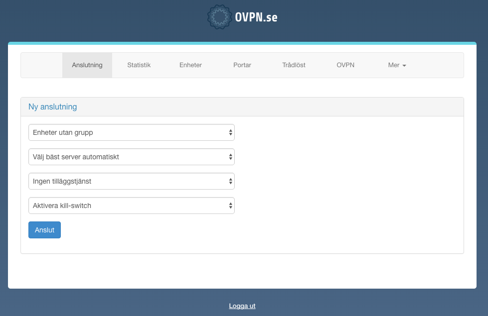 OVPNbox - anslut ny grupp