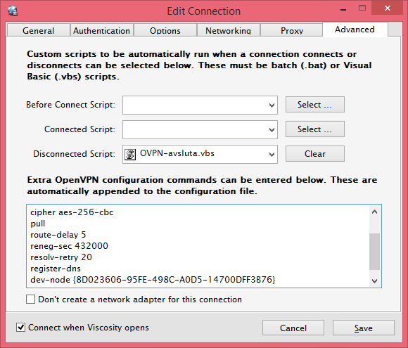 Viscosity script kill program